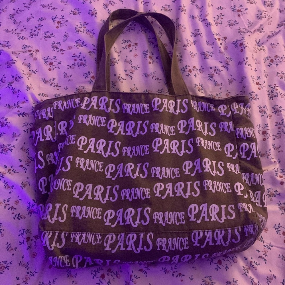 paris tote bag